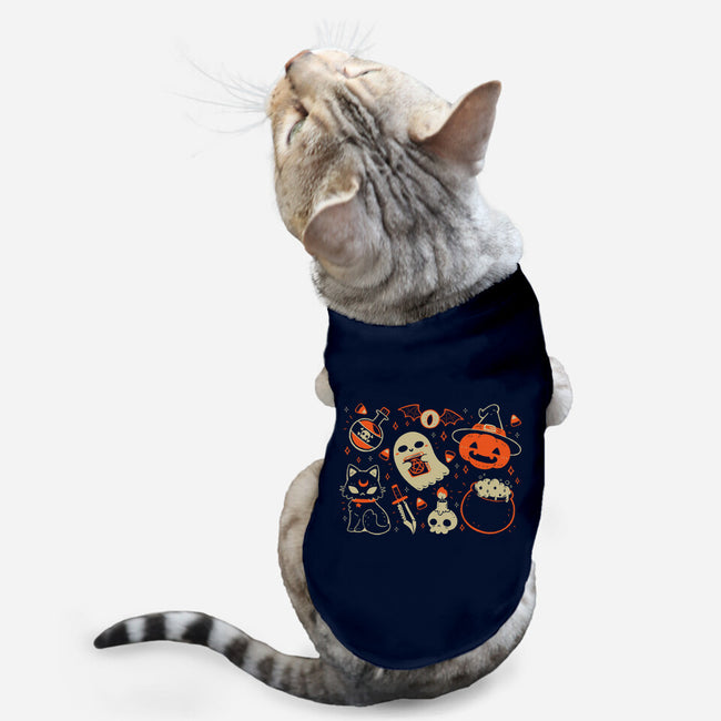 Halloween Things-Cat-Basic-Pet Tank-xMorfina