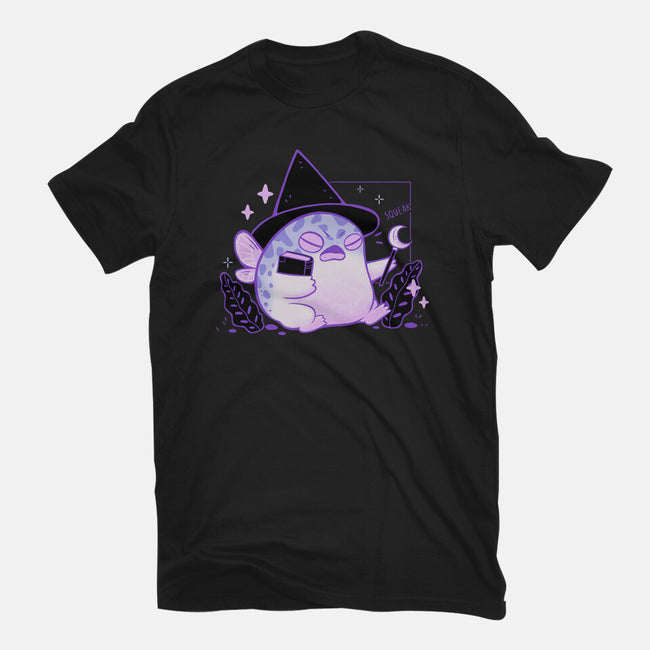 Rain Frog Wizard-Unisex-Basic-Tee-xMorfina