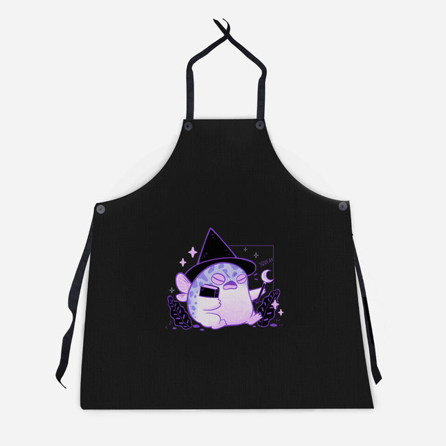 Rain Frog Wizard-Unisex-Kitchen-Apron-xMorfina