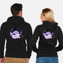 Rain Frog Wizard-Unisex-Zip-Up-Sweatshirt-xMorfina