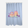 Halloween Pumpkin Cats-None-Polyester-Shower Curtain-xMorfina