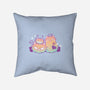 Halloween Pumpkin Cats-None-Removable Cover-Throw Pillow-xMorfina