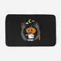 Pumpkin Head Ghost-None-Memory Foam-Bath Mat-krisren28