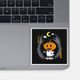 Pumpkin Head Ghost-None-Glossy-Sticker-krisren28