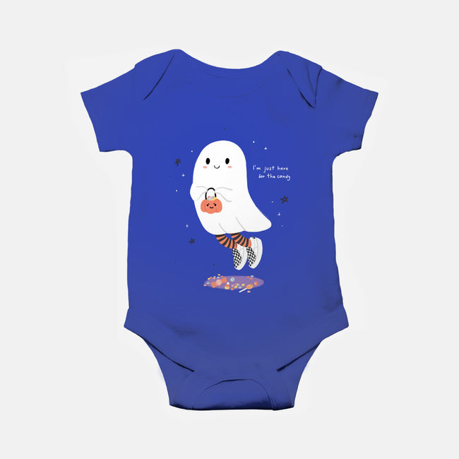 Candy Ghost-Baby-Basic-Onesie-Paola Locks