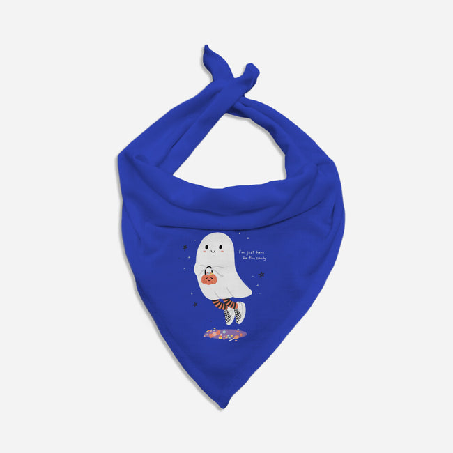 Candy Ghost-Cat-Bandana-Pet Collar-Paola Locks