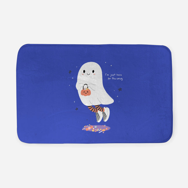 Candy Ghost-None-Memory Foam-Bath Mat-Paola Locks