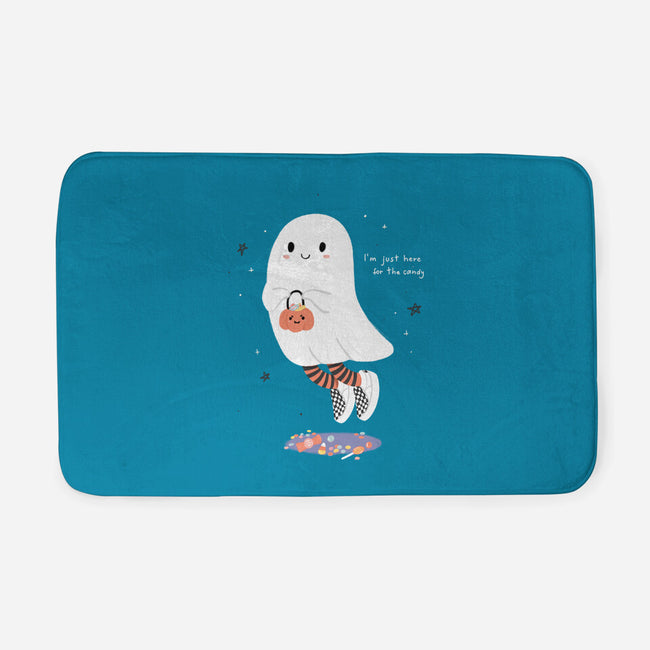 Candy Ghost-None-Memory Foam-Bath Mat-Paola Locks