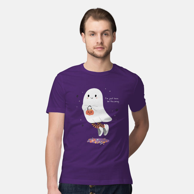 Candy Ghost-Mens-Premium-Tee-Paola Locks