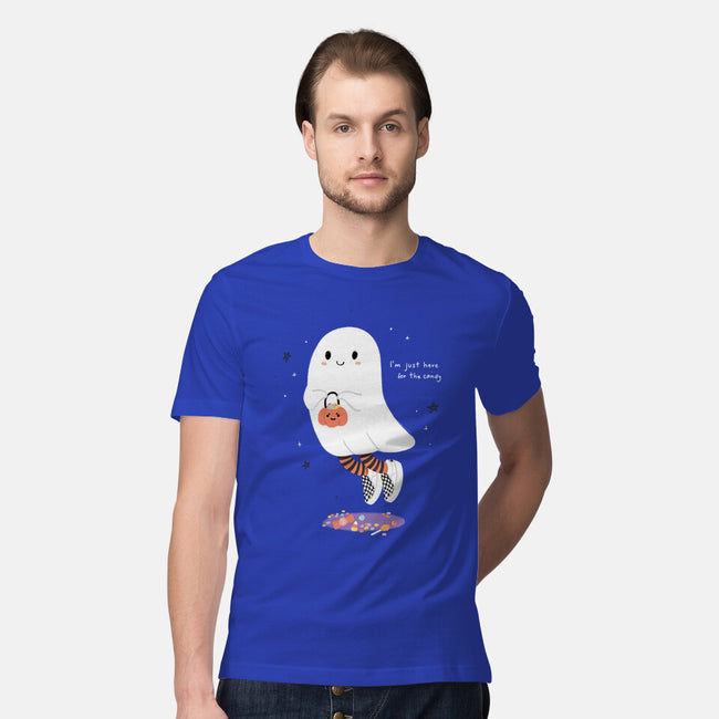 Candy Ghost-Mens-Premium-Tee-Paola Locks