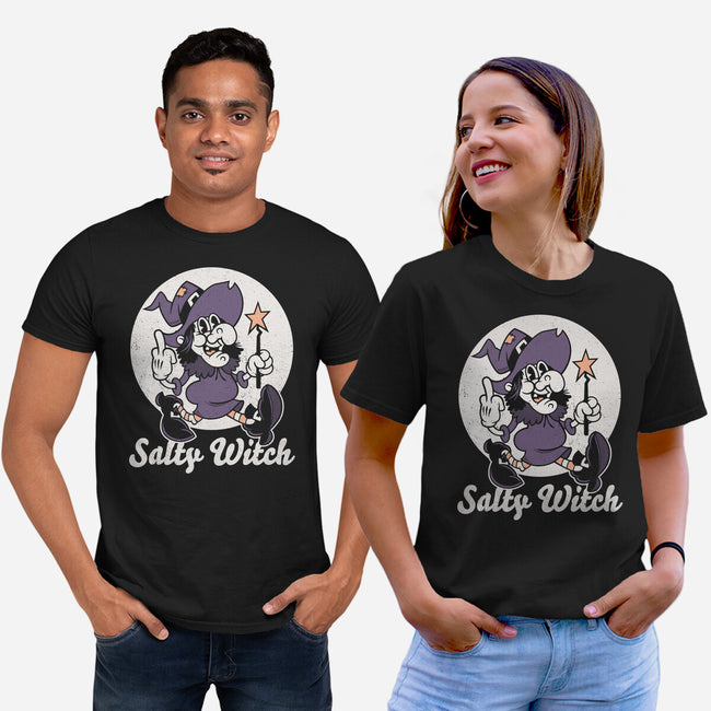 Salty Witch-Unisex-Basic-Tee-Nemons