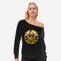 Trick Or Dean-Womens-Off Shoulder-Sweatshirt-Aarons Art Room