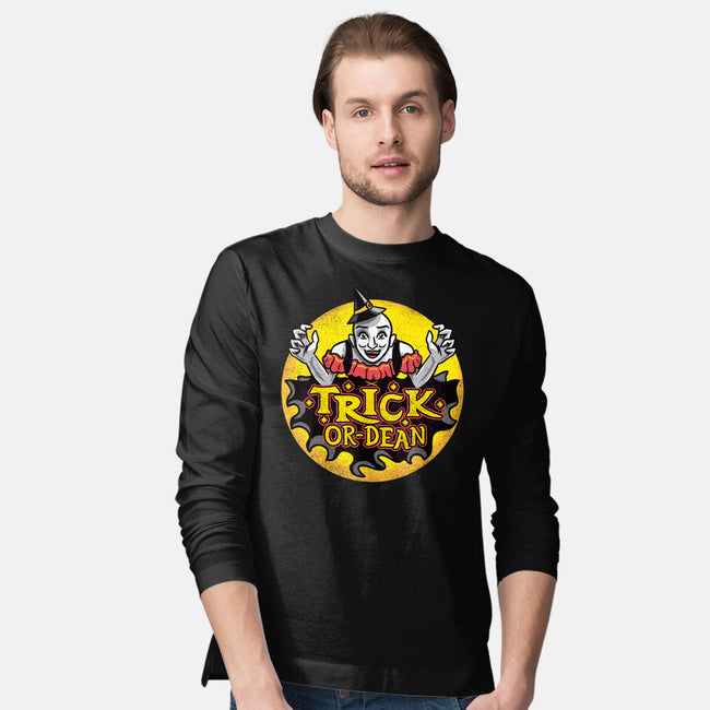 Trick Or Dean-Mens-Long Sleeved-Tee-Aarons Art Room