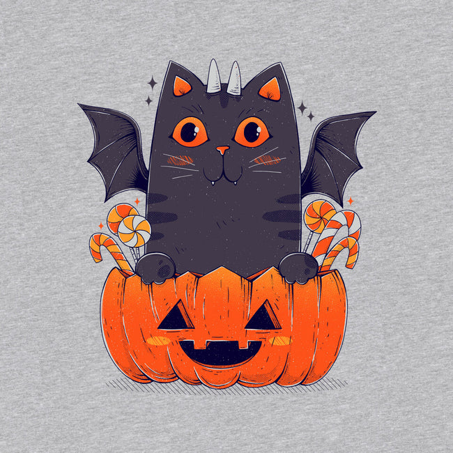 Spooky Cat-Mens-Basic-Tee-GODZILLARGE