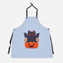 Spooky Cat-Unisex-Kitchen-Apron-GODZILLARGE