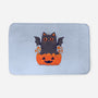 Spooky Cat-None-Memory Foam-Bath Mat-GODZILLARGE