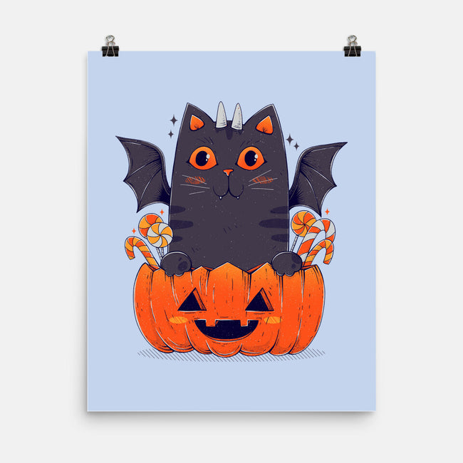 Spooky Cat-None-Matte-Poster-GODZILLARGE