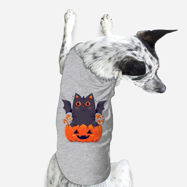 Spooky Cat-Dog-Basic-Pet Tank-GODZILLARGE