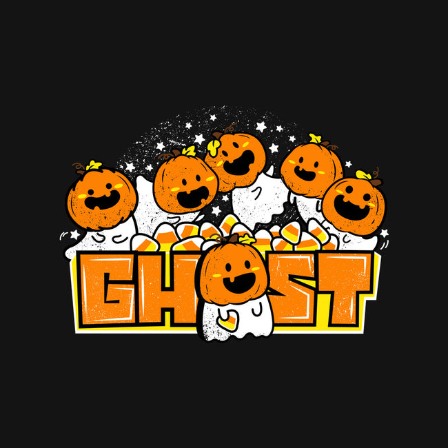 Chibi Pumpkin Ghost-Dog-Basic-Pet Tank-bloomgrace28