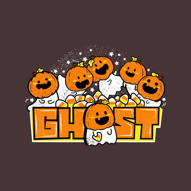 Chibi Pumpkin Ghost-None-Removable Cover-Throw Pillow-bloomgrace28