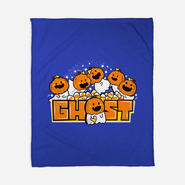 Chibi Pumpkin Ghost-None-Fleece-Blanket-bloomgrace28