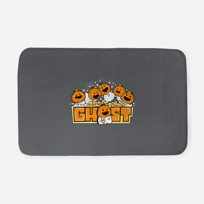 Chibi Pumpkin Ghost-None-Memory Foam-Bath Mat-bloomgrace28