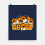 Chibi Pumpkin Ghost-None-Matte-Poster-bloomgrace28