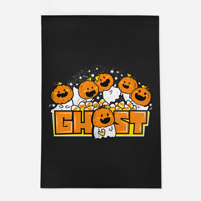 Chibi Pumpkin Ghost-None-Indoor-Rug-bloomgrace28