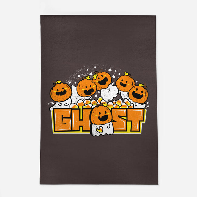 Chibi Pumpkin Ghost-None-Indoor-Rug-bloomgrace28