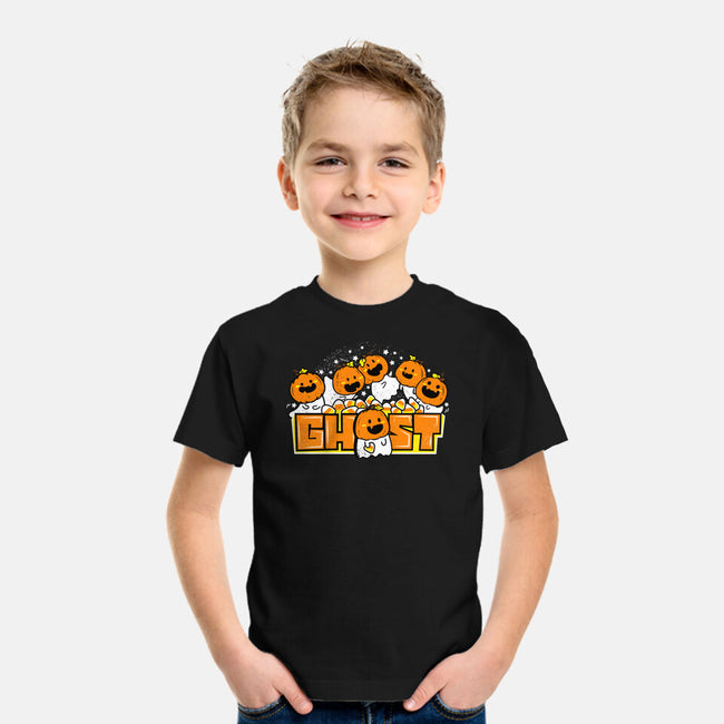 Chibi Pumpkin Ghost-Youth-Basic-Tee-bloomgrace28