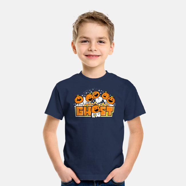 Chibi Pumpkin Ghost-Youth-Basic-Tee-bloomgrace28