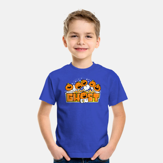 Chibi Pumpkin Ghost-Youth-Basic-Tee-bloomgrace28