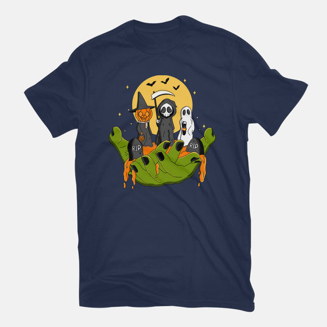 A Piece Of Halloween-Mens-Heavyweight-Tee-Kimprut