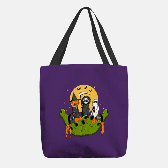 A Piece Of Halloween-None-Basic Tote-Bag-Kimprut