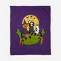 A Piece Of Halloween-None-Fleece-Blanket-Kimprut