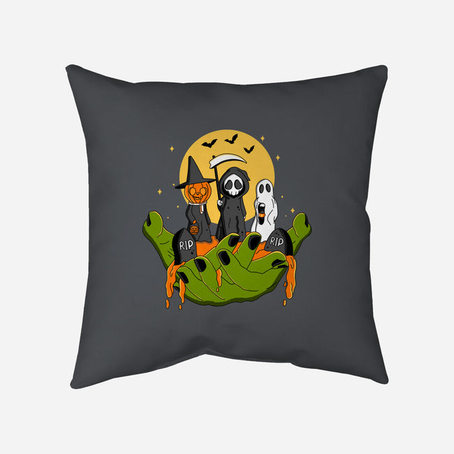 A Piece Of Halloween-None-Removable Cover w Insert-Throw Pillow-Kimprut