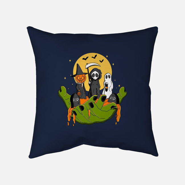 A Piece Of Halloween-None-Removable Cover w Insert-Throw Pillow-Kimprut