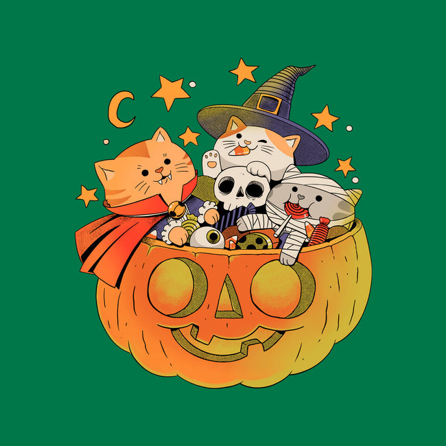 Pumpkin And Cats-Mens-Heavyweight-Tee-ppmid