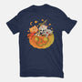 Pumpkin And Cats-Youth-Basic-Tee-ppmid