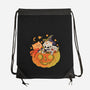 Pumpkin And Cats-None-Drawstring-Bag-ppmid