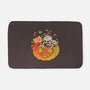 Pumpkin And Cats-None-Memory Foam-Bath Mat-ppmid