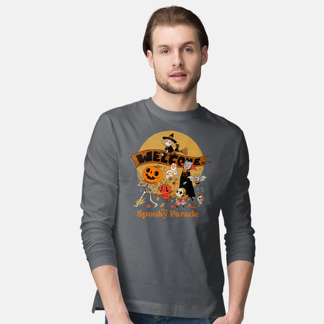 Spooky Parade-Mens-Long Sleeved-Tee-ppmid