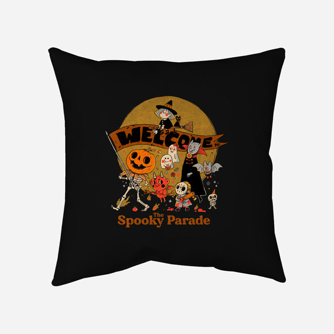 Spooky Parade-None-Removable Cover-Throw Pillow-ppmid