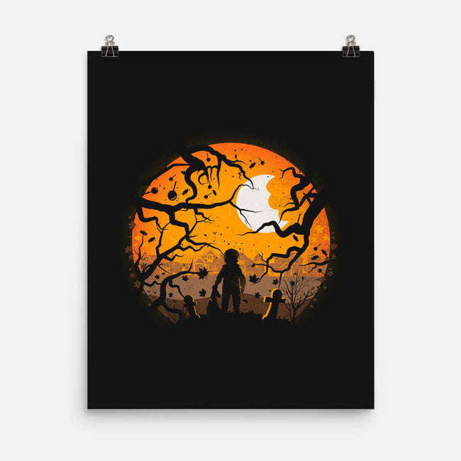 Tricking And Treating-None-Matte-Poster-rocketman_art