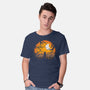 Tricking And Treating-Mens-Basic-Tee-rocketman_art