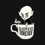 Nosferatu And Coffee-Womens-Racerback-Tank-ppmid