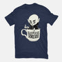 Nosferatu And Coffee-Unisex-Basic-Tee-ppmid