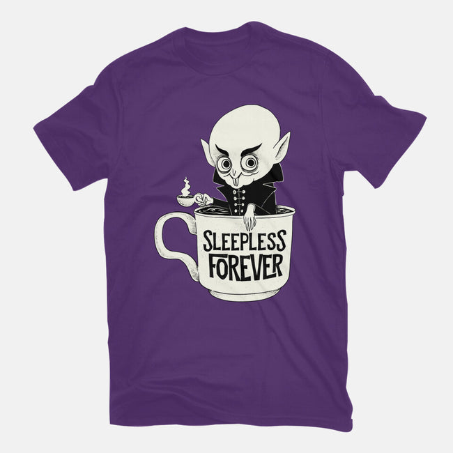 Nosferatu And Coffee-Womens-Basic-Tee-ppmid