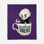 Nosferatu And Coffee-None-Fleece-Blanket-ppmid