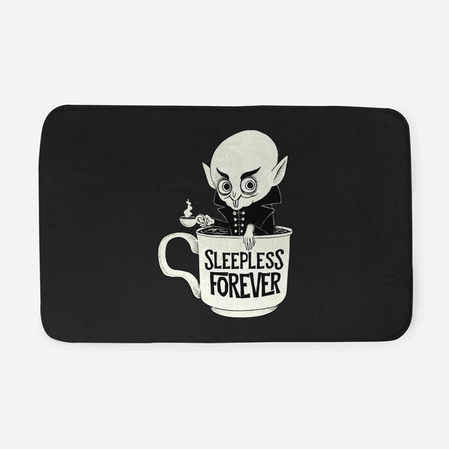 Nosferatu And Coffee-None-Memory Foam-Bath Mat-ppmid